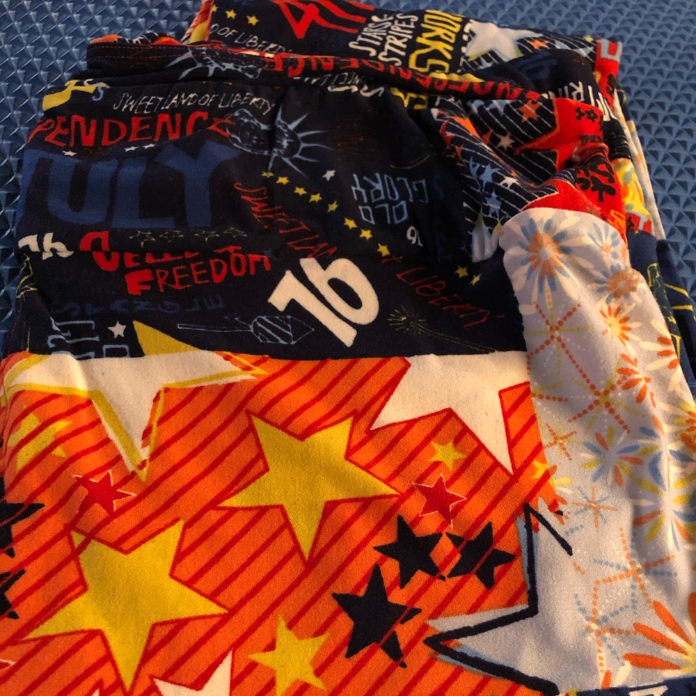 4th of July leggings